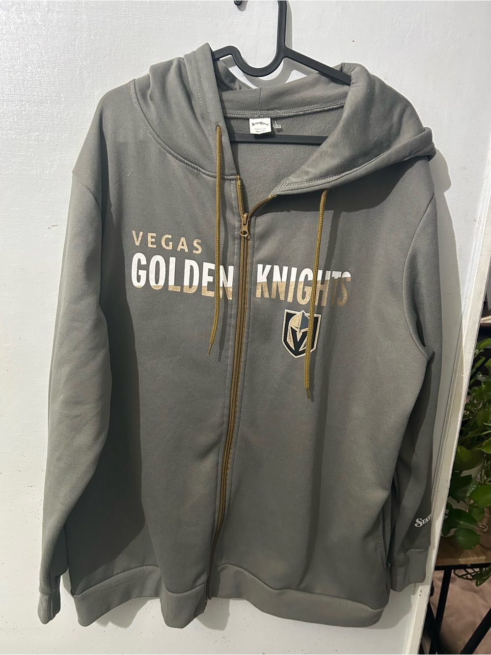 Men's Gray Full-Zip Hoodie Jacket